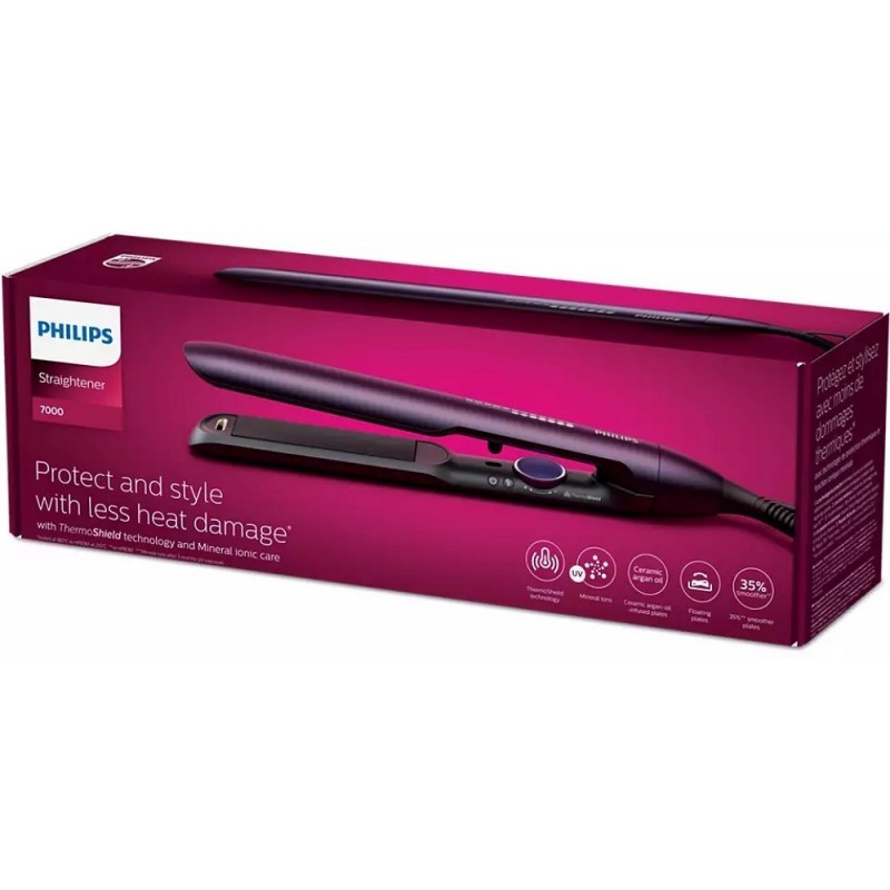 Philips Series 7000 BHS752/00 Πρέσα Μαλλιών με Κεραμικές Πλάκες Ionic